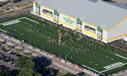 Hinkle Field, Green Bay Packers