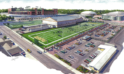 Nitschke Field, Green Bay Packers